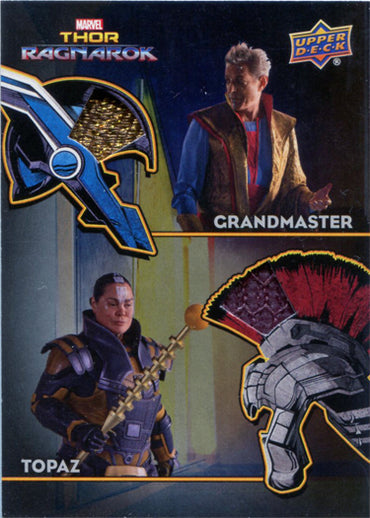 Thor Ragnarok Movie AD-6 Costume Card Dual Grandmaster and Topaz