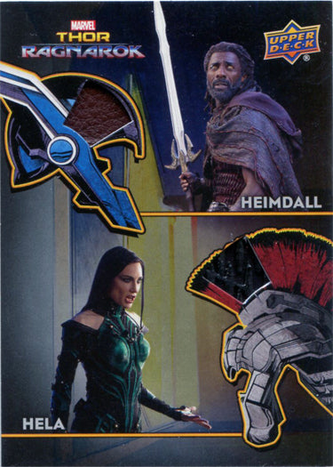 Thor Ragnarok Movie AD-7 Costume Card Dual Heimdall and Hela
