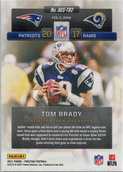 Panini Prestige Football 2021 Any Given Sunday Insert Card AGS-TB2 Tom Brady