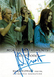 Mortal Instruments City of Bones Autograph Card AI-HZI Harald Zwart