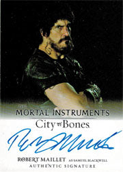 Mortal Instruments City of Bones Autograph Card AI-RMI Robert Maillet