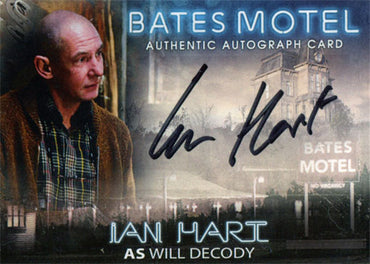 Bates Motel Autograph Card AIH Ian Hart as Will Decody