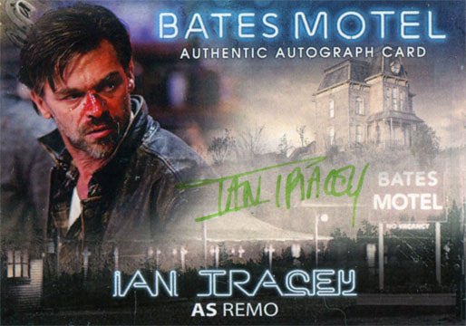 Bates Motel Autograph Card AIT Ian Tracey as Remo