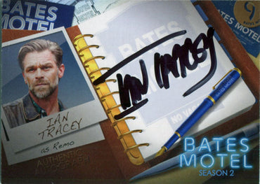 Bates Motel Season 2 Autograph Card AIT1 Ian Tracey as Remo - Black