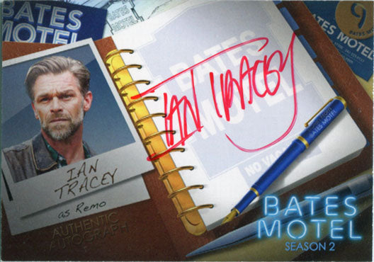 Bates Motel Season 2 Autograph Card AIT1 Ian Tracey as Remo - Red