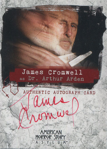 American Horror Story Asylum Autograph Card AJC James Cromwell