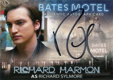 Bates Motel Autograph Card ARH Richard Harmon as Richard Sylmore