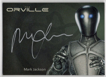 Orville Archives Silver Autograph Card AS4 Mark Jackson as Isaac