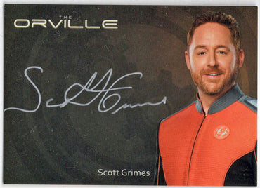 Orville Archives Silver Autograph Card AS5 Scott Grimes as Lt. Gordon Malloy