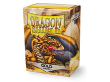 Dragon Shield Matte Sleeves - Gold ‘Gygex’ 100ct