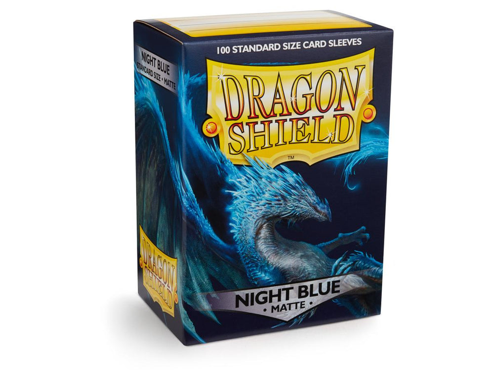 Dragon Shield Matte Sleeve - Night Blue ‘Botan’ 100ct