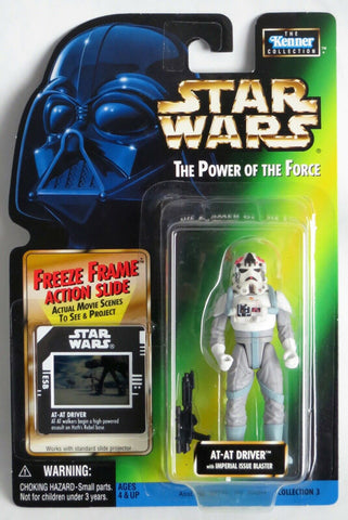 Star Wars POTF AT-AT Driver Action Figure With Freeze Frame