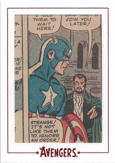 Marvel Avengers Silver Age Cut Archive AV13 Chase Card 102/122