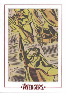 Marvel Avengers Silver Age Cut Archive AV23 Chase Card 46/143