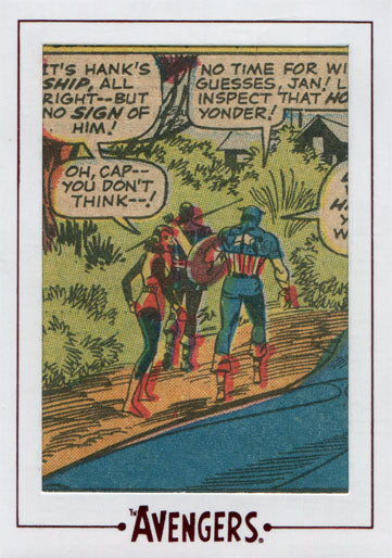 Marvel Avengers Silver Age Cut Archive AV31 Chase Card 138/165