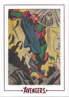 Marvel Avengers Silver Age Cut Archive AV53 Chase Card 85/126