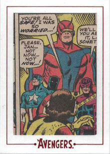 Marvel Avengers Silver Age Cut Archive AV56 Chase Card 112/173