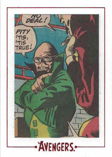 Marvel Avengers Silver Age Cut Archive AV64 Chase Card 63/102