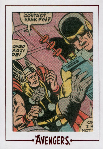 Marvel Avengers Silver Age Cut Archive AV68 Chase Card 21/114