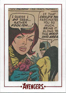 Marvel Avengers Silver Age Cut Archive AV69 Chase Card 54/110