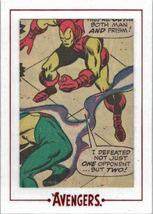 Marvel Avengers Silver Age Cut Archive AV70 Chase Card 80/130