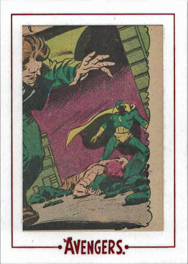 Marvel Avengers Silver Age Cut Archive AV81 Chase Card 43/150