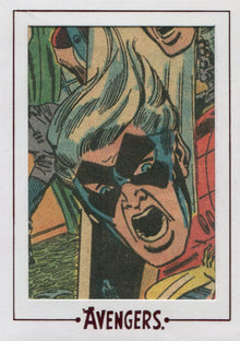 Marvel Avengers Silver Age Cut Archive AV92 Chase Card 78/95