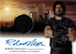 Mortal Instruments City of Bones Autograph Wardrobe Card AW-RMI Robert Maillet