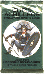 Chris Achilleos Series 1 Factory Sealed Trading Card Pack