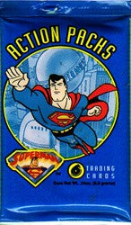 Superman Action Packs Factory Sealed Trading Card Pack