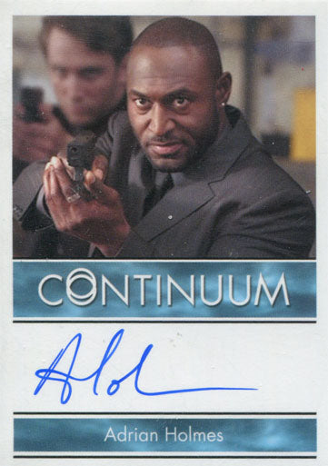 Continuum Season 3 Autograph Card Adrian Holmes as Agent Warren