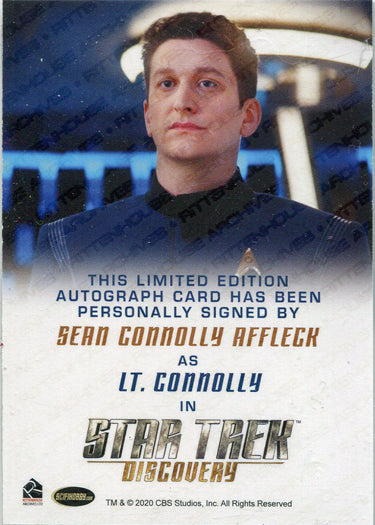 Star Trek Discovery Season 2 Autograph Card Sean Connolly Affleck (FB)