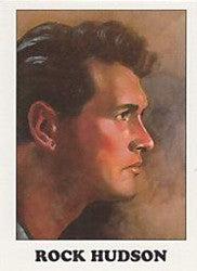 Aids Awareness Prototype Rock Hudson Promo Card