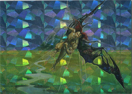 Boris With Julie All-Chromium 1996 Bonus Magnachrome Chase Card Alabaster City
