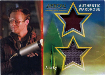 Arrow Season 4 Costume Wardrobe Card DM2 Dual Alexander Calvert as Anarky