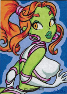 Galaxgals Eradication Platinum 5finity 2019 Kristin Allen Sketch Card
