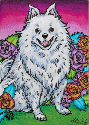 Canine Persuasion 5finity 2018 Sketch Card by Kristin Allen