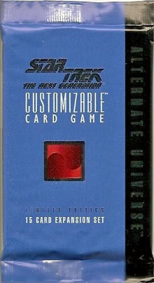 Star Trek CCG Alternate Universe Factory Sealed Booster Pack