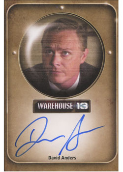 Warehouse 13 Season 3 Autograph Card David Anders as Jonah Raitt