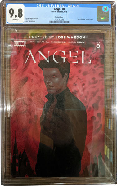 Angel (Boom!) 0 Store Variant Graded CGC 9.8