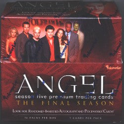Angel Season 5 Factory Sealed Card Box