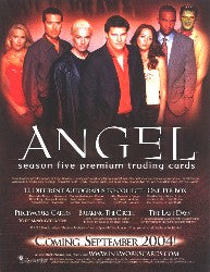 Angel Season 5 Trading Card Binder with Sell Sheet