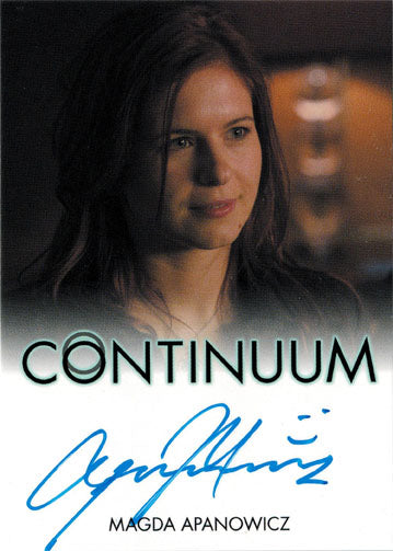 Continuum Seasons 1 and 2 Autograph Card Magda Apanowicz as Emily