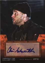 Terminator Salvation Autograph Card by Chris Ashworth as Richter
