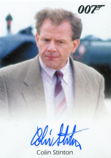 James Bond 007 Classics Autograph Card Colin Stinton as Dr. Greenwalt