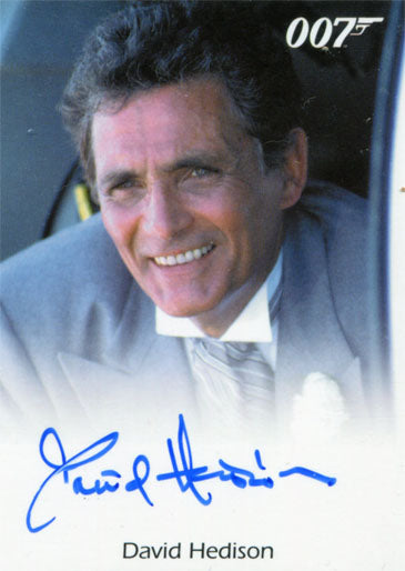 James Bond 007 Classics Autograph Card David Hedison as Felix Leiter