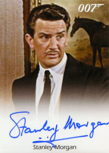 James Bond 007 Classics Autograph Card Stanley Morgan as Concierge