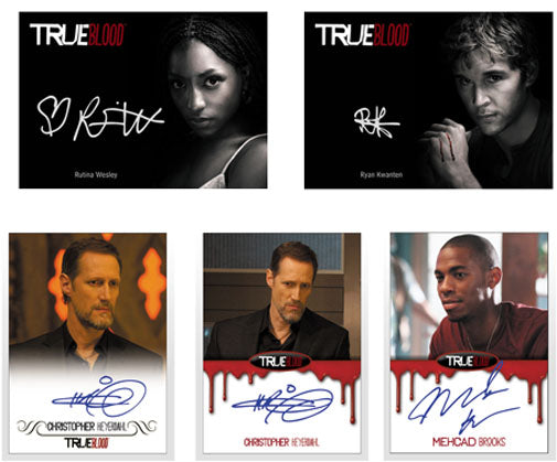 True Blood Season 7 Factory Sealed Card Set w/ 5 Autograph