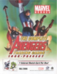 Complete Avengers Trading Card Sell Sheet