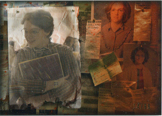 Stranger Things Upside Down Tribute to Barb Orange Parallel Card B-1  14/99